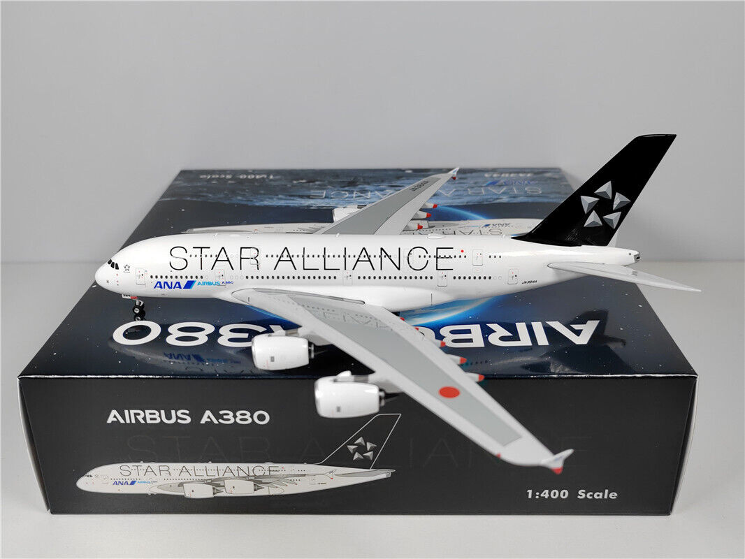 1:400 Phoenix STAR ALLIANCE ANA A380 Airplane Diecast Aircraft Plane Model