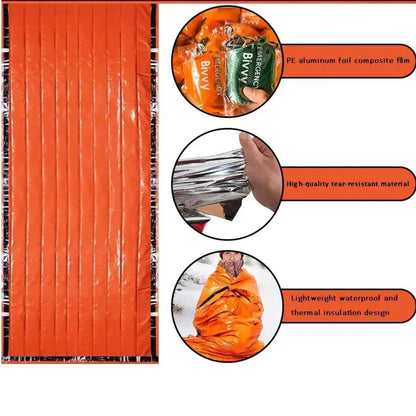 Emergency Sleeping Bag – Portable Survival Blanket