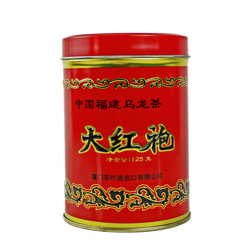 Sea Dyke Brand AT103 Fujian Wuyi Da Hong Pao Big Red Robe Oolng Tea 125g Tin