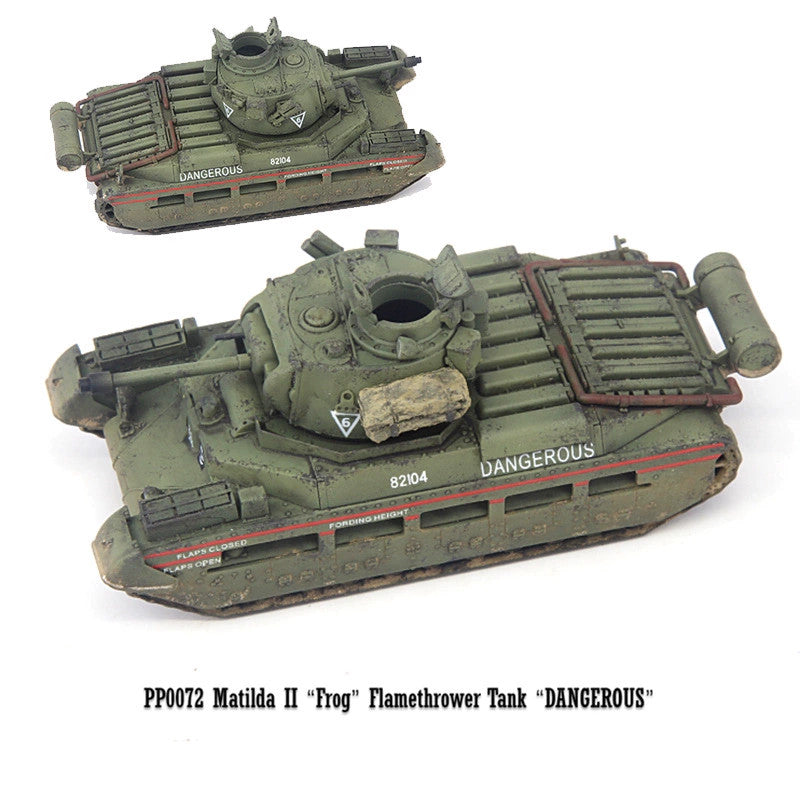 1/72 S-Model PP0072 Matilda 2 Tank Spitfire Australia DANGEROUS Finished Model