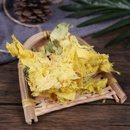 Pure Abelmoschi Corolla Dried Corolla of Abelmoschus Manihot Huang Shu Kui Hua