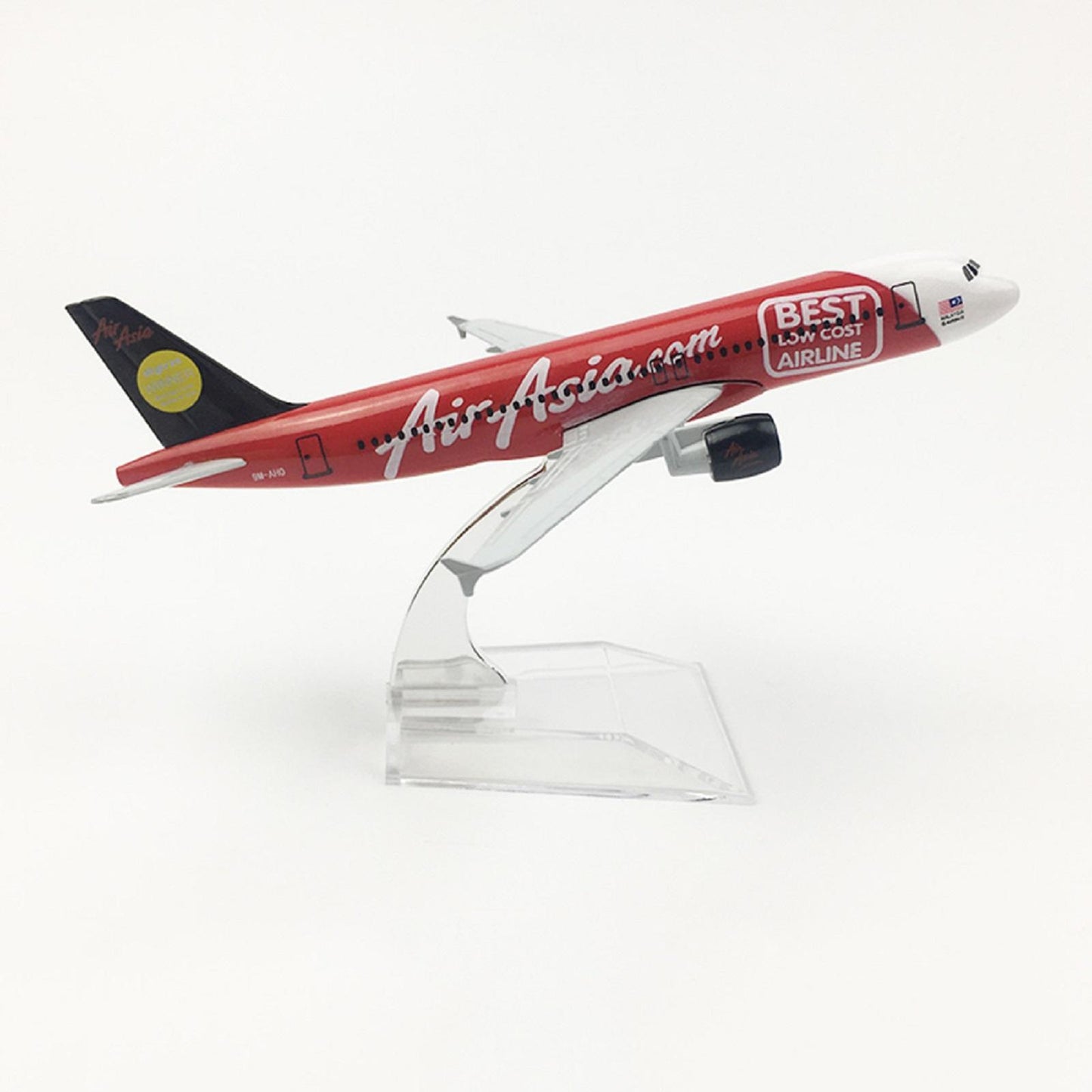 1:400 15cm Aircraft Asia 2007 A320 Best Alloy Plane Model Airplane Display Gift
