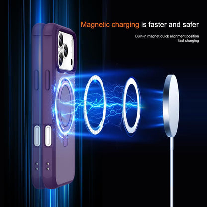 Magnetic Compatible with Iphone 17 Pro Max Case with Stand [Military Grade Drop