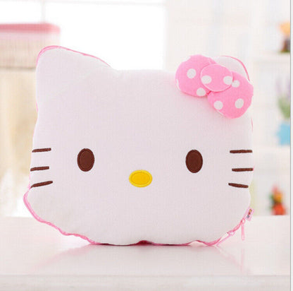 Hello Kitty Princess Bed Sofa Pillow Bedroom Headrest Pillow