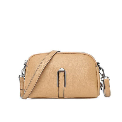 Shell Sling Vintage Purse Handbag Genuine Leather Tote Shoulder Messenger Purse