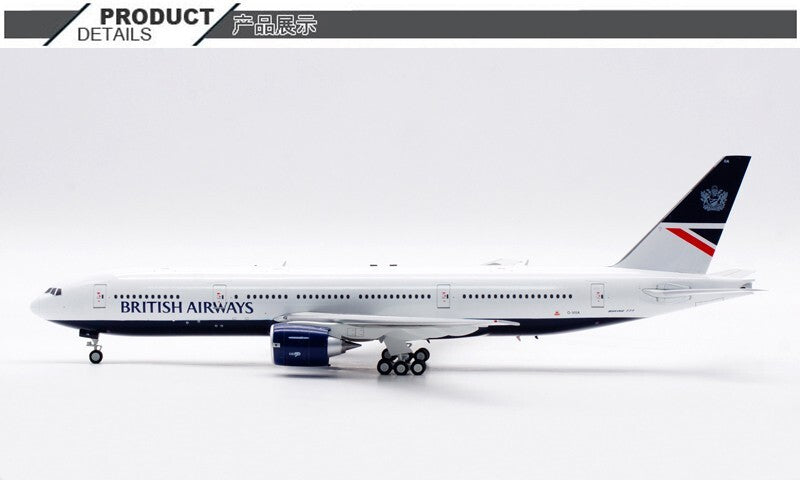 1:200 32CM ARD BRITISH AIRWAYS BOEING 777-200 Passenger Airplane Diecast Model