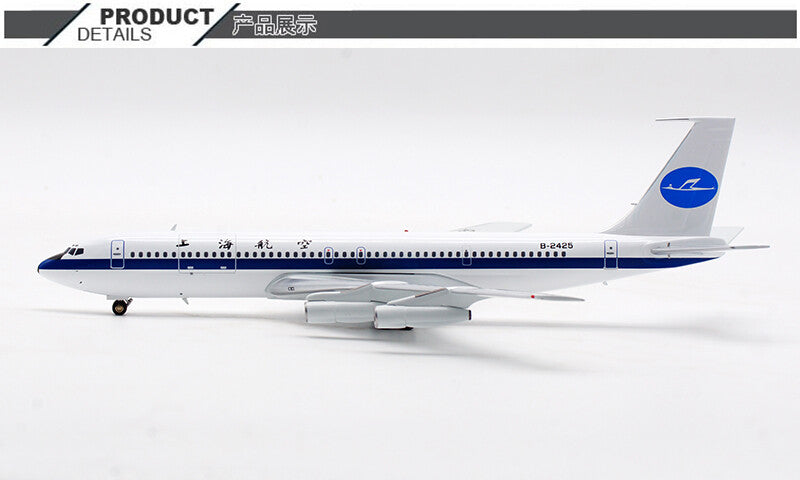 1:200 Aviation SHANGHAI AIRLINES BOEING B707-300 Airplane Diecast Plane Model