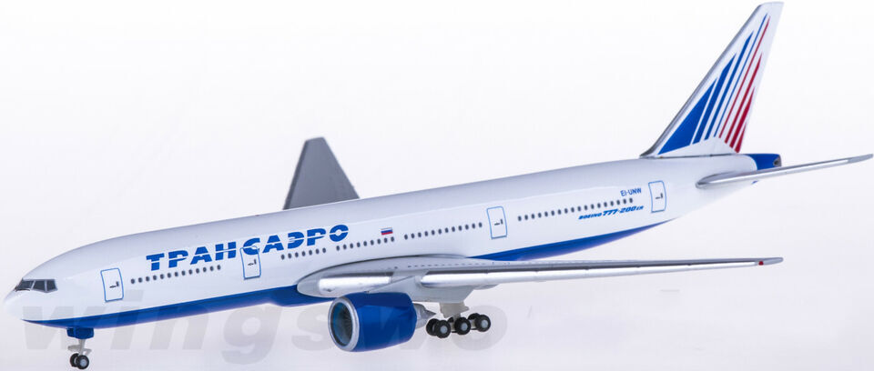 1:500 Herpa UN BOEING 777-200ER Passenger Airplane Diecast Aircraft Model