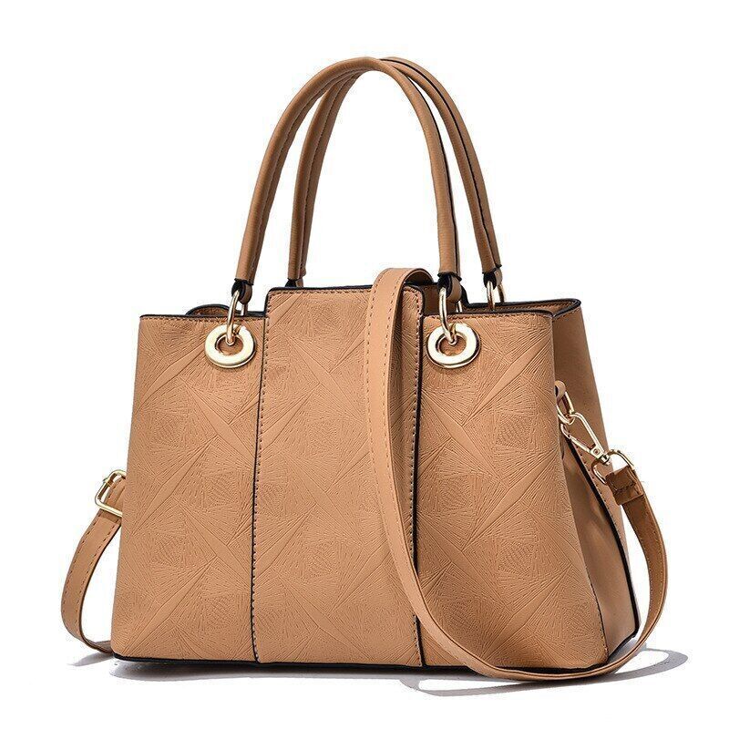 Embossed Leather Ladies Hand BagsHandbags Casual Crossbody Bags for Women