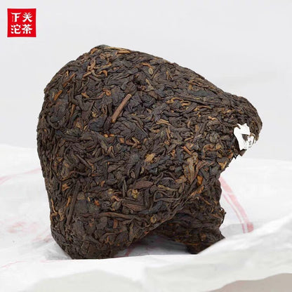 2015 Xiaguan Tibetan Bao Yan Jin Cha Mushroom Shaped Ripe Pu-erh Puer Tea 250g