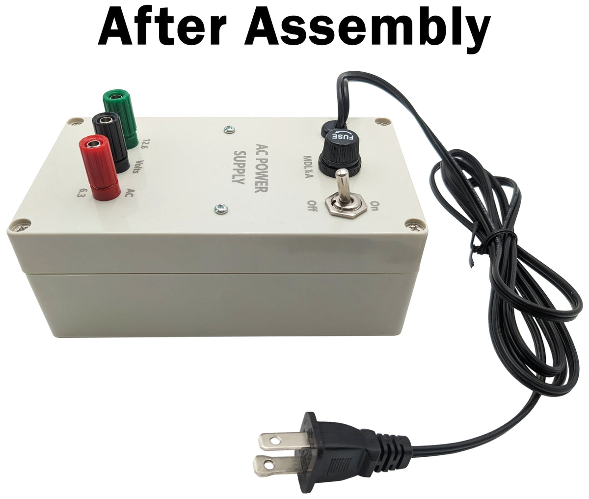 DIY Low Voltage AC Power Supply Soldering Practice Kit with Assembly Manual