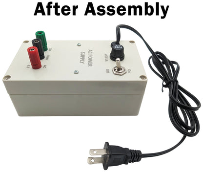 DIY Low Voltage AC Power Supply Soldering Practice Kit with Assembly Manual
