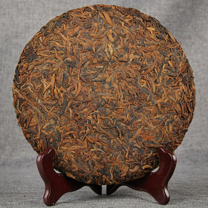 Pu'er Tea Spring Black Tea Pu-Erh Ripe Tea Emperor Golden Cake Single Bud 357g