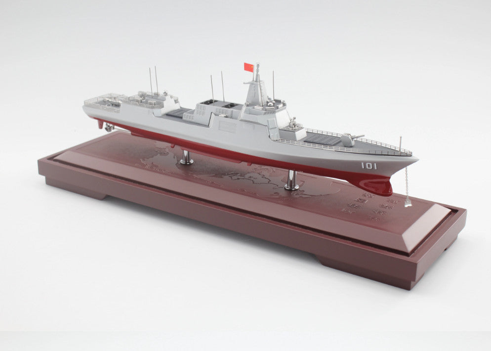 1:450 46CM Type 055 Guided Missile Destroyer Nanchang 101 Warship Diecast Model