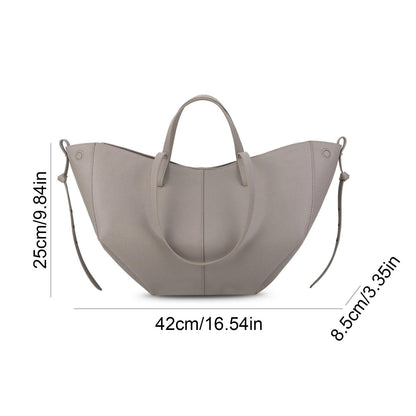 Ladies Bag Women PU Leather Chic Shoulder Bag Purse Commuting Tote Handbag