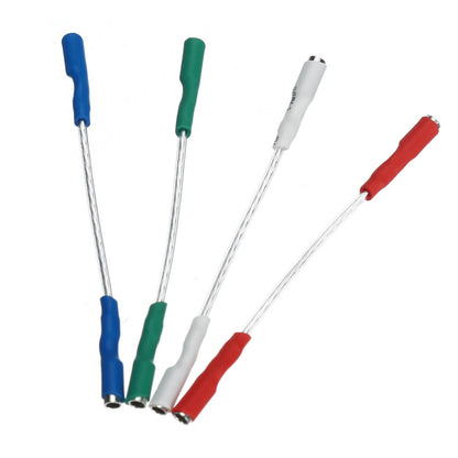 4Pcs 7N headshell wires OFC turntable leads phono cartridge cables replacement B