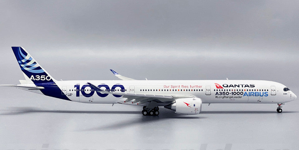 1:400 JC Wings AIR CARAIBES AIRBUS A350-900 Airplane Flap Down Diecast Model