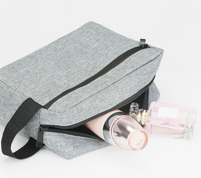Fashion Storage Cosmetic Bag Traveling Waterproof Toiletry Wash Storage Hand Bag