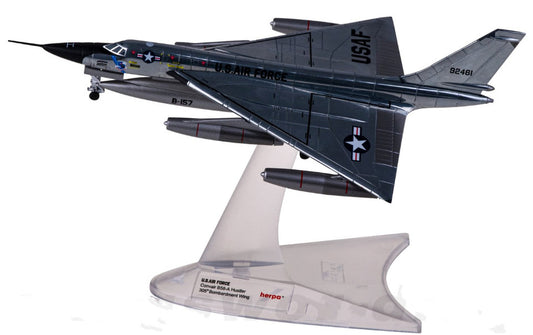 1:200 Herpa USAF Convair B-58A Airplane Diecast Aircraft Plane Model