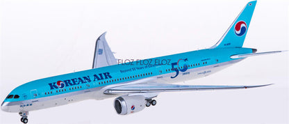 for JC Wings Korean Air for Boeing 787-9 Dreamliner HL8081 1:400 Pre-built model
