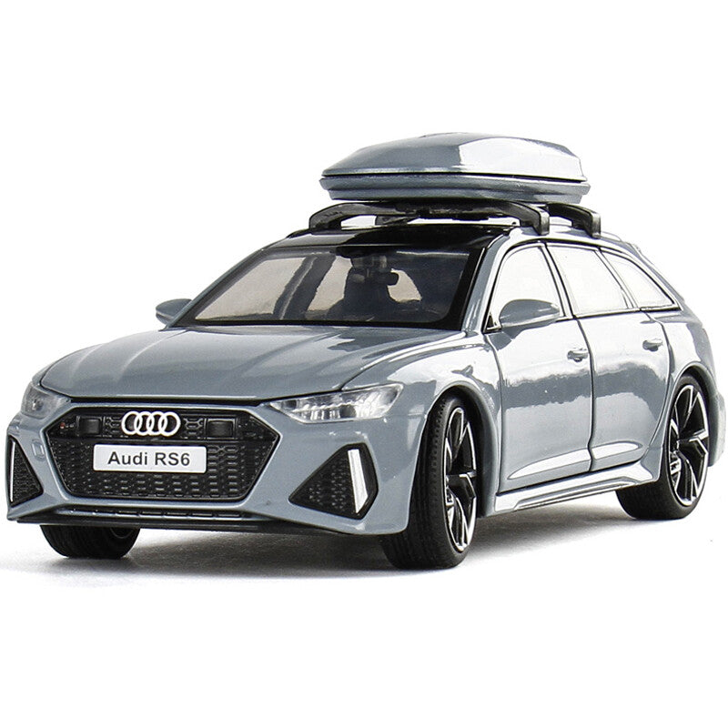 1/32 Audi RS6 Model Car Diecast Toy Vehicle Boys Toys Kids Gifts Doors Open
