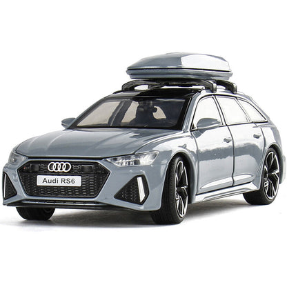 1/32 Audi RS6 Model Car Diecast Toy Vehicle Boys Toys Kids Gifts Doors Open