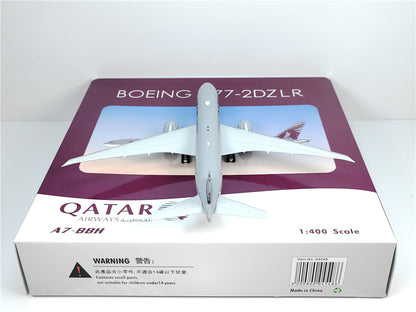 1:400 Phoenix QATAR BOEING B777-200L Airplane Diecast Aircraft Plane Model