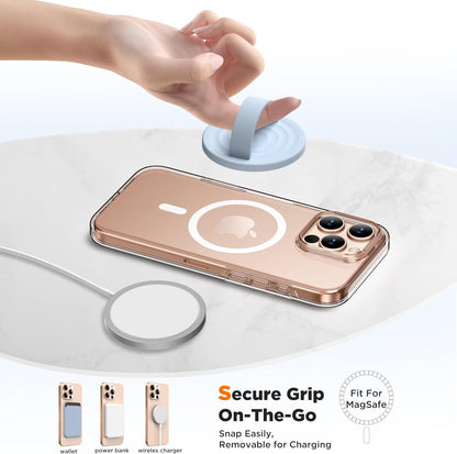 Magnetic Phone Grip Ring Holder, Liquid Silicone Magnet Cell Phone Grip Finger L