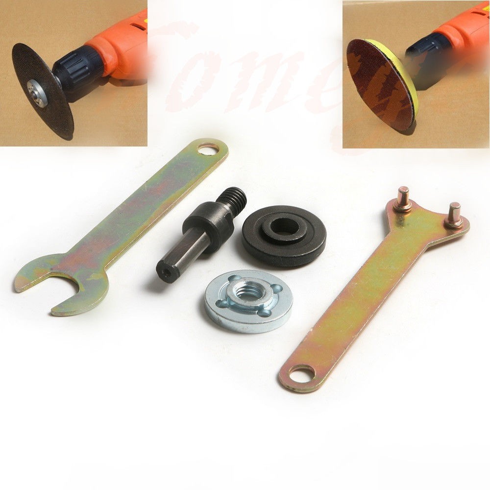 1Set Metal Electric Drill Conversion Angle Grinder Connect Stick Grinder Tool