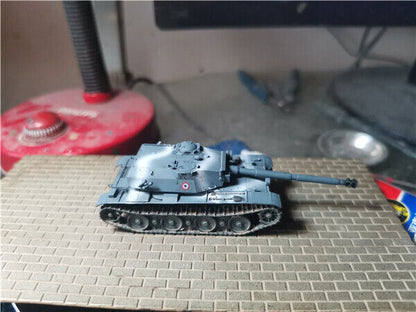 Homemade 1/72 French Diecast Chatillon Storm Light Tank Painted Finished Model