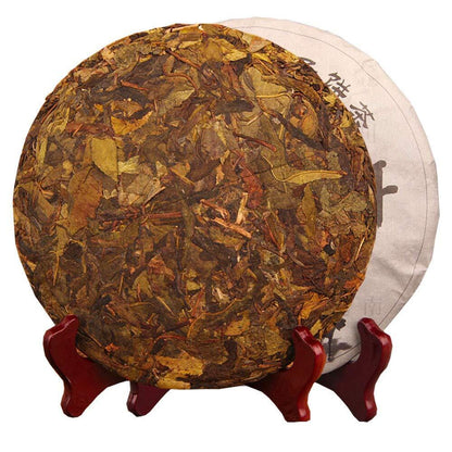 357g Yunnan Big Leaf Seed Raw Puerh Tea Cake Premium Puerh Tea