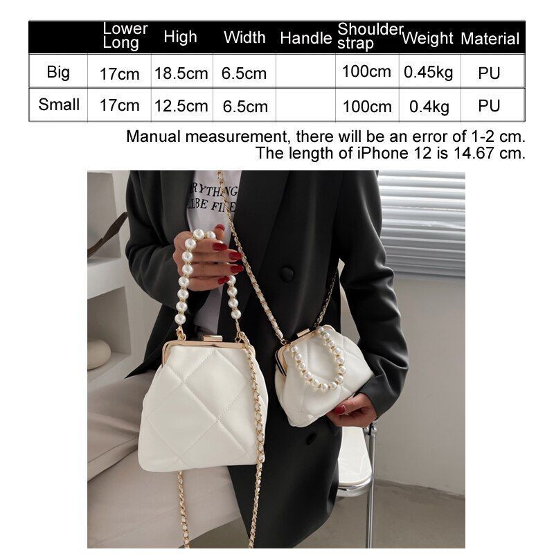Party Clutch Wedding Crossbody Bag Tote Handbag Shoulder Purse 17*18*6/17*12*6CM