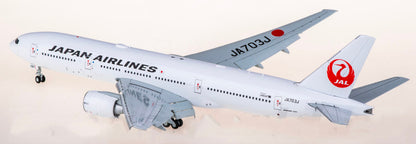 1:200 JC Wings Japan Airlines Flap Down Boeing 777-200ER Diecast Airplane Model