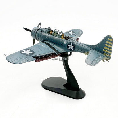 1:72 Douglas SBD Dauntless 1940 Plane Model Aircraft Diecast Airplane Model