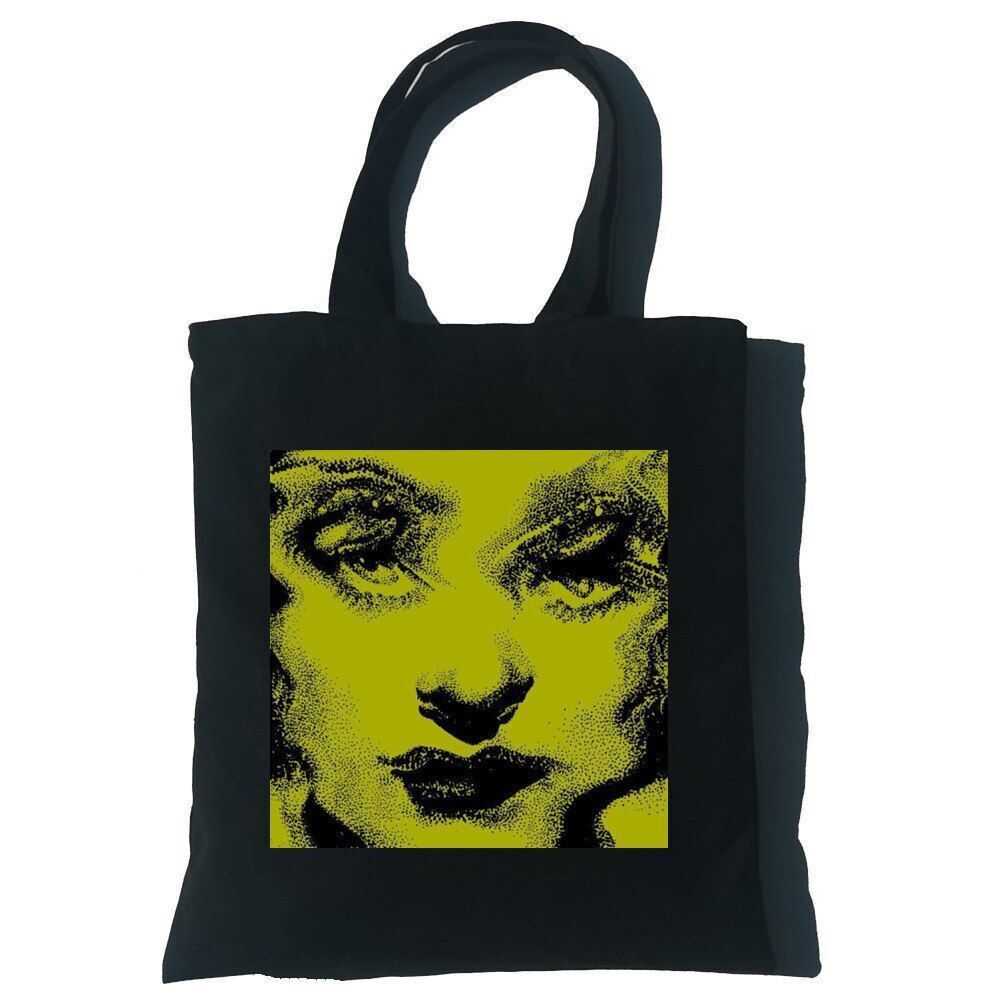 Punk Vintage Large Cartoon Canvas Bag Gothic Shopper Bag Shoulder Bag Pocket 1PC