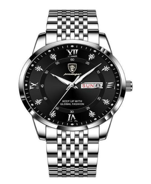 Men's Watch Wrist Watches New Waterproof Man Luxury Stainless Steel Luminous Day