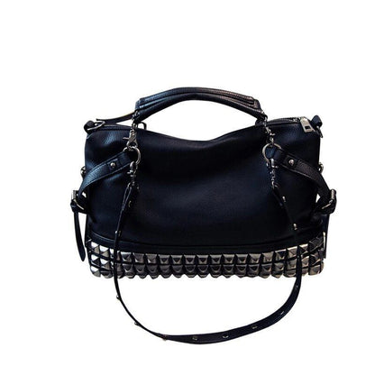 Leather Handbag Leisure School Bag Single Shoulder Messenger Polyester Crossbody