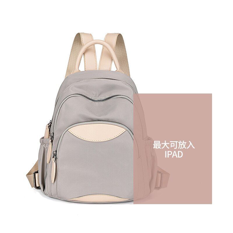 Waterproof Backpack Leisure Traveling Bags Small 1PC Leather Makeup Purse Oxford