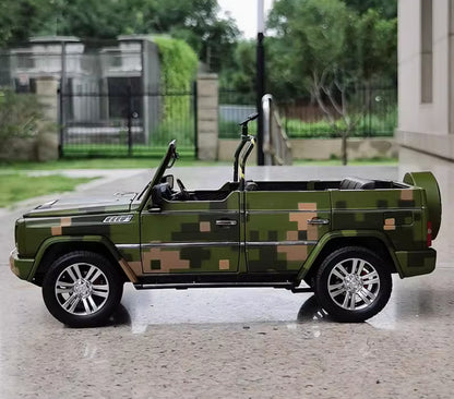 1:18 Scale 28CM BAIC B80 C Parade Vehicle Jeep Diecast Car Model Collection
