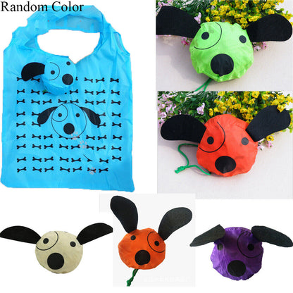 Cute Travel Foldable Handbag Grocery Tote Storage Reusable Animal Shopping Bags*