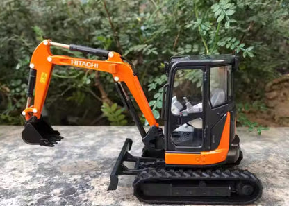 1:30 ZAXIS ZX35U-5A Mini Excavator Construction Machine Equipment Diecast Model