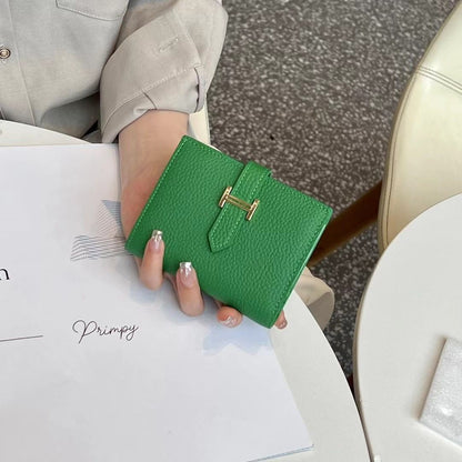 Genuine Leather Wallet Short Purse Fashion Money Bag Pocket Luxury Short Purses