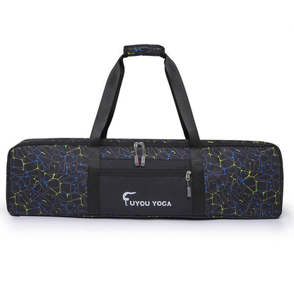 Waterproof Print Yoga Mat Storage Bag Portable Handbag Fitness Shoulder Bags