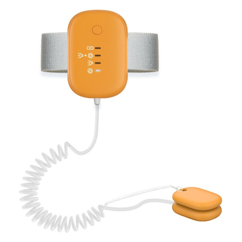 Wireless wet urine and enuresis alarm for elderly and infant bedwetting reminder