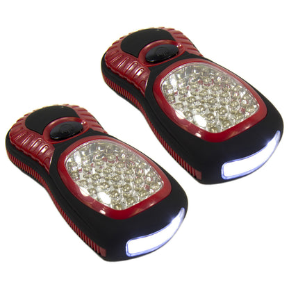 2 Pack of Flashlights with Worklight - Great for Camping, Emergencies, and more