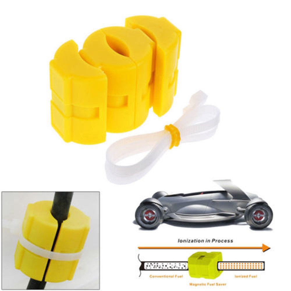2Pcs ABS Universal Vehicle Fuel Saver Car Magnetic Tool With Lower Octane Fuel