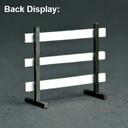 1/64 Road Work Construction Warning Sign Model Parking Scene Props Model