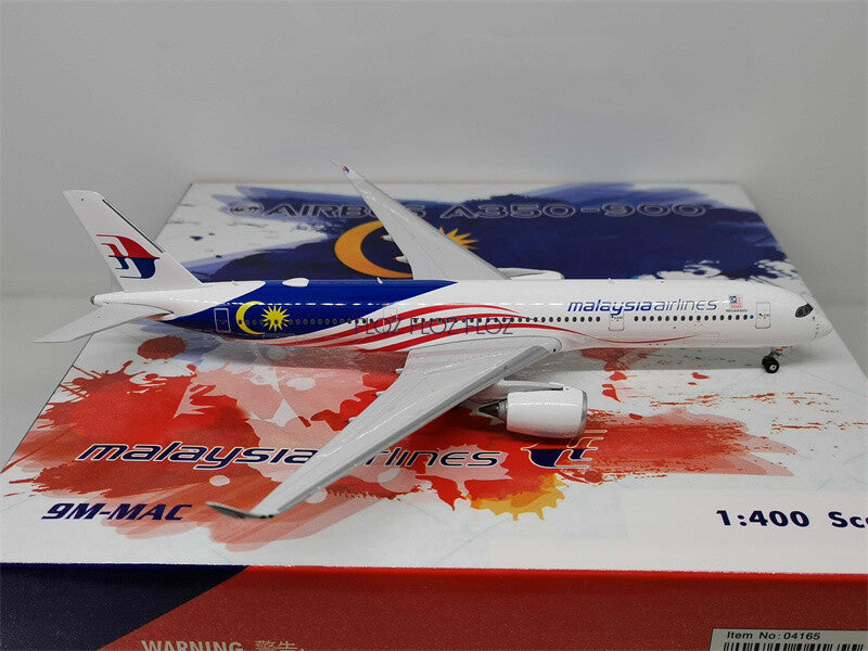 Phoenix Malaysia Airlines for Airbus A350-900 9M-MAC 1:400 plane Pre-built Model