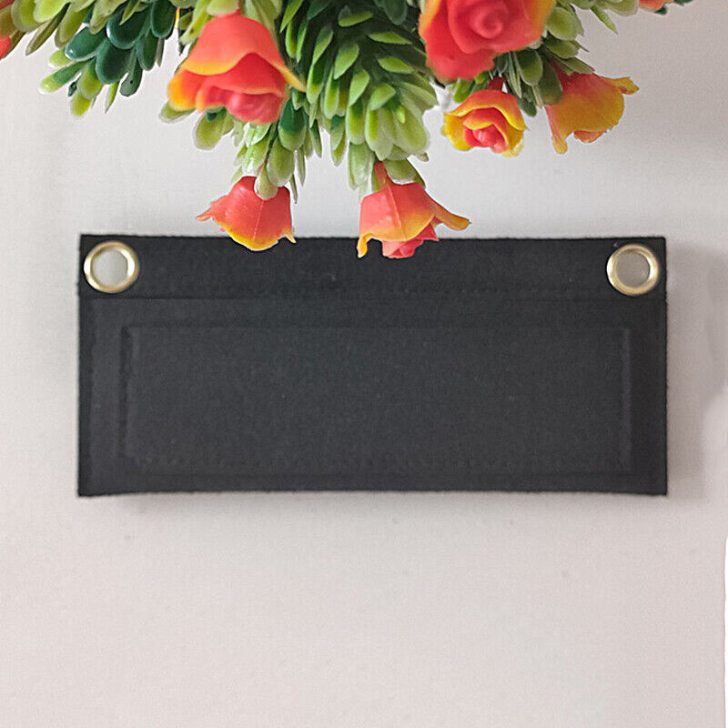 Multi-Pocket Insert Bag Felt Purse Clutch Handbag Liner Wallet Tote Organizer