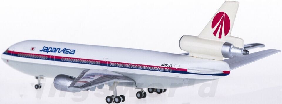 1:500 Hogan Japan Asia McDonnell Douglas DC-10-40 Passenger Plane Diecast Model